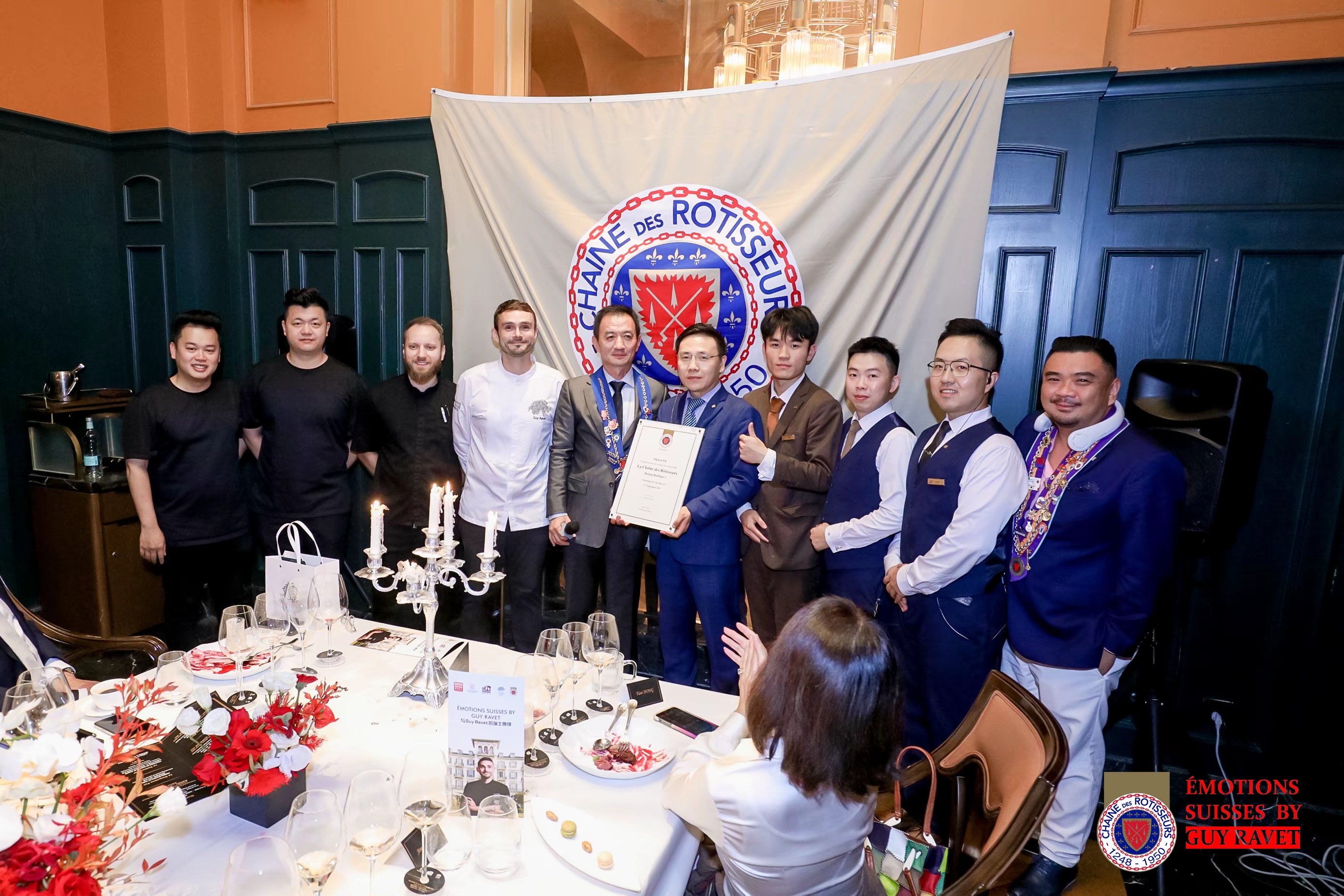 Gault Millau 17/20 Guy Ravet&rsquo;s debut in China